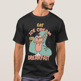 Camiseta Día de Helado Para Amar Yogur Congelado Gratis