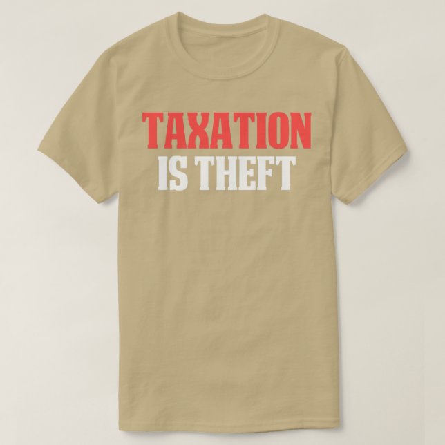 Camiseta día de impuestos (Diseño del anverso)