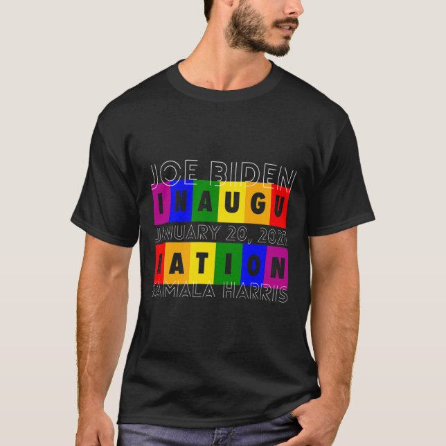 Camiseta Día de Inauguración de Biden Lgbt (Anverso)