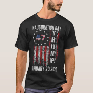 Camiseta Día De Inauguración De Donald Trump 2025 47
