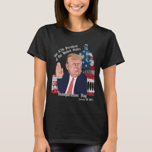 Camiseta Día De Inauguración Del Presidente Trump