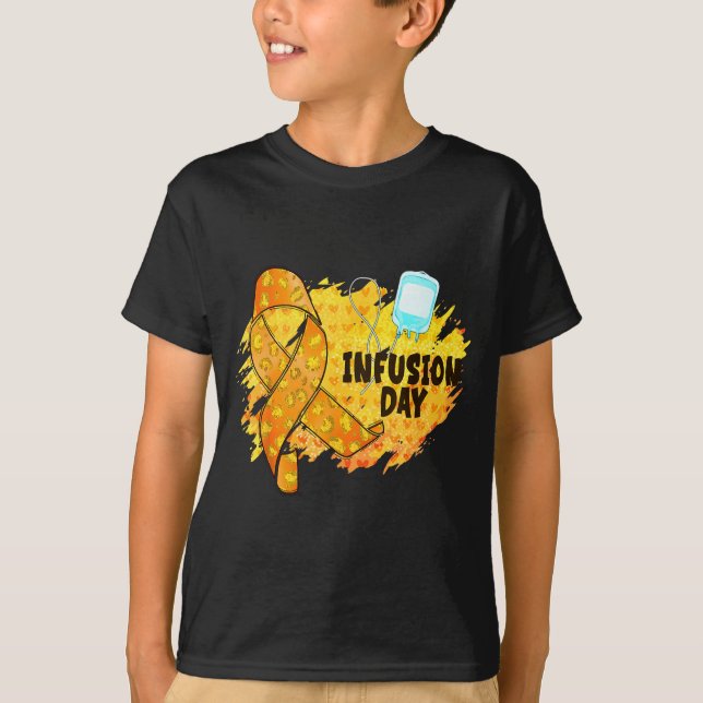 Camiseta Día de Infusión Conciencia de Esclerosis Múltiple  (Anverso)