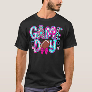 Camiseta Día de Juego Coquette Fútbol Día de Partido