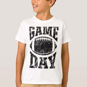 Camiseta Día de juego de fútbol temporada divertido hombres