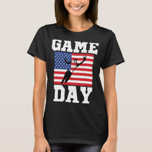 CAMISETA DÍA DE JUEGO EE.UU. FLAG AMERICAN FOOTBALL FANS SP