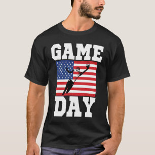 CAMISETA DÍA DE JUEGO EE.UU. FLAG AMERICAN FOOTBALL FANS SP