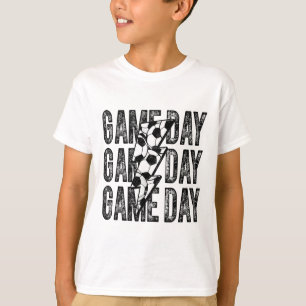 Camiseta Día de Juego Fútbol Rayo Fútbol Mamá Papá Niño 