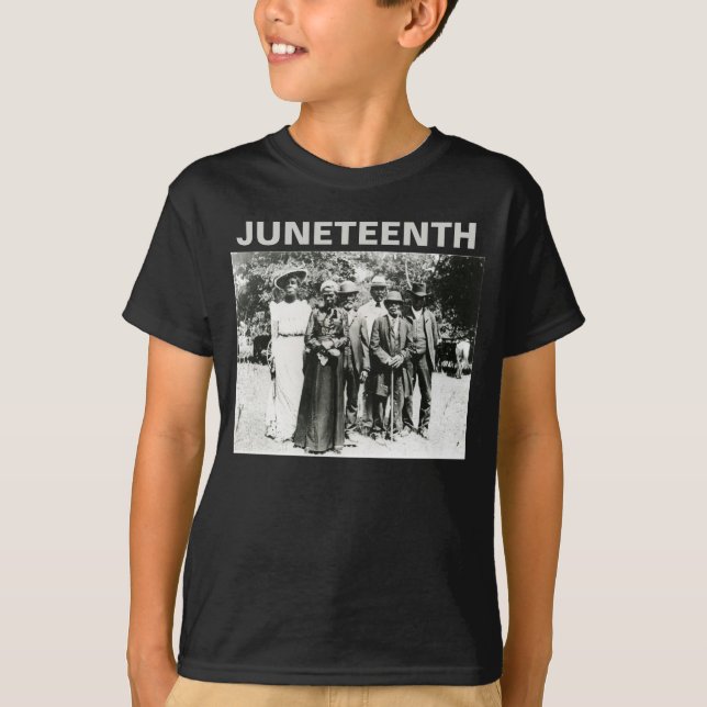 Camiseta Día de Juneteenth 1866: Celebración de la Emancipa (Anverso)