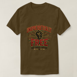 Camiseta Día de Juneteenth sin disculpas