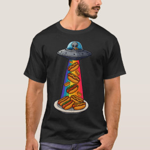 Camiseta Día de la Abducción de Perrito Lunar Ovni Platillo