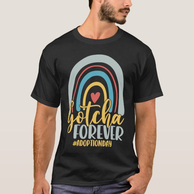Camiseta Día de la Adopción Niños Familiares Niños Cuidado  (Anverso)