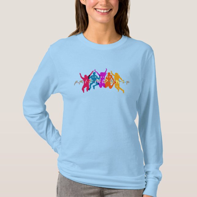 Camiseta Día de la Amistad | Larga manga de las mujeres