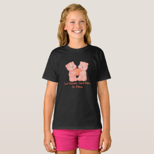 CAMISETA DÍA DE LA AMISTAD MEJOR AMIGO, OSOS DIVERTIDOS AMI