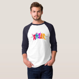 Camiseta Día de la Amistad | Sleeve Raglan de 3/4 hombres