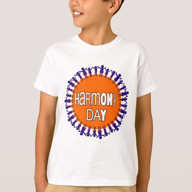 Camiseta Día de la Armonía, Australia (Anverso)