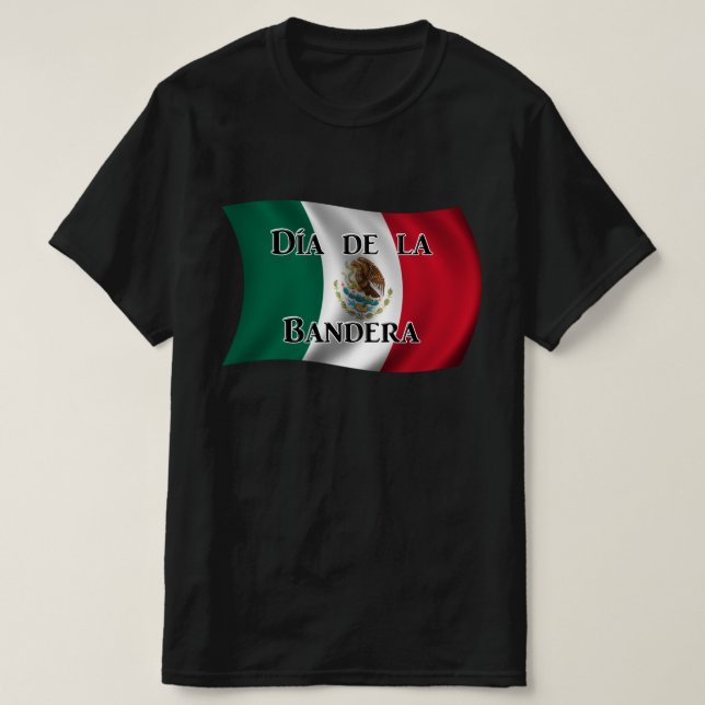 Camiseta Día de la Bandera (Diseño del anverso)