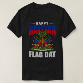Camiseta Día de la Bandera Haitiana | Diseño Orgullo de Hai