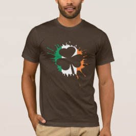 Camiseta Día de la Bandera Irlandesa Shamrock St Patrics