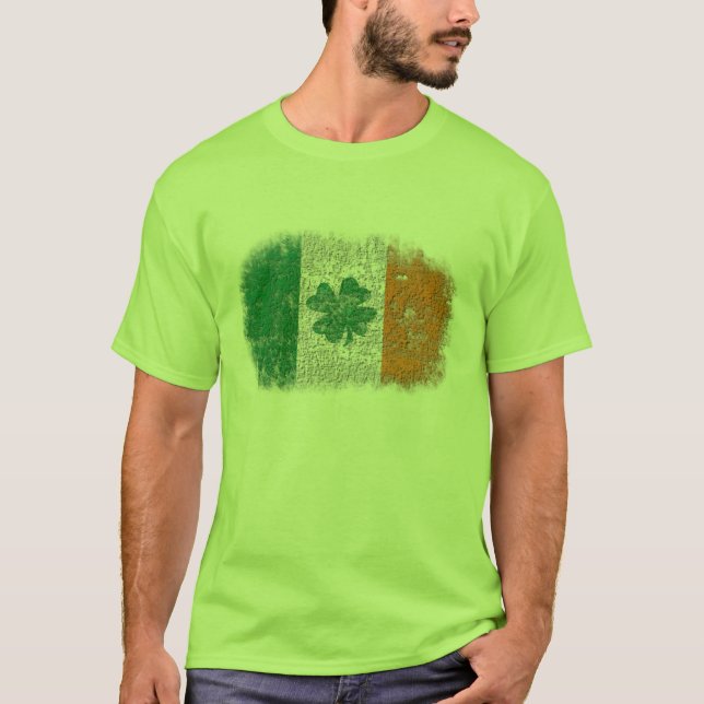Camiseta Día de la Bandera Irlandesa St Paddys (Anverso)