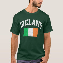 Camiseta Día de la bandera irlandesa vintage St Patricks