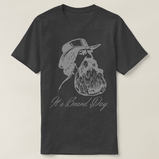 Camiseta Día de la barba (Diseño del anverso)