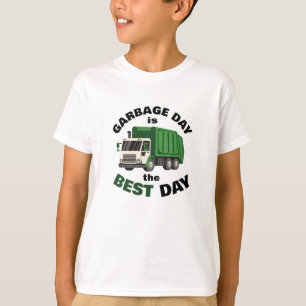 Camiseta Día de la basura es el mejor día para los niños