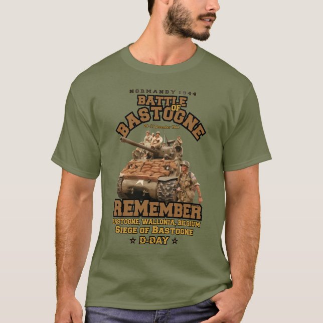 Camiseta Día de la Batalla de los Veteranos de Bastoña (Anverso)