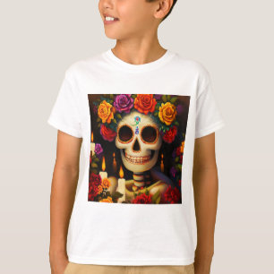 Camiseta Día de la Calavera Azúcar Muerta 3