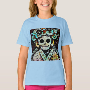 Camiseta Día de la Calavera del Azúcar Muerto 4