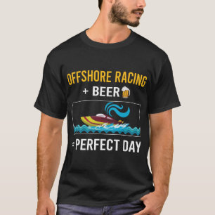 Camiseta Día de la cerveza de carreras en alta mar
