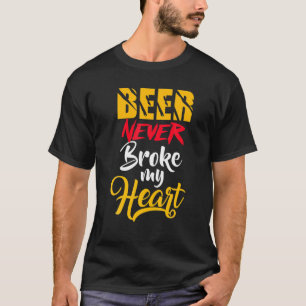 Camiseta Día de la Cerveza, La Cerveza Nunca Boke My Heart