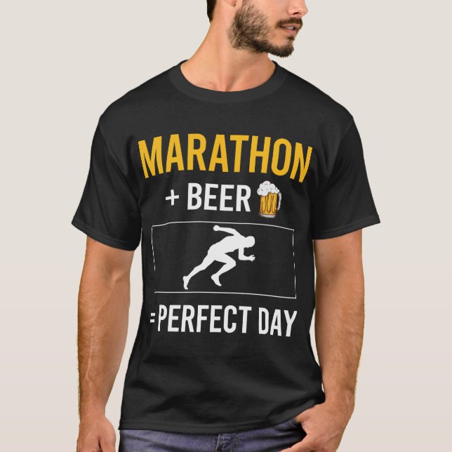 Camiseta Día de la Cerveza Maratón (Anverso)