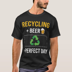 Camiseta Día de la cerveza reciclaje Reciclar