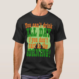 Camiseta Día de la Cerveza Verde Humor de Bebedores