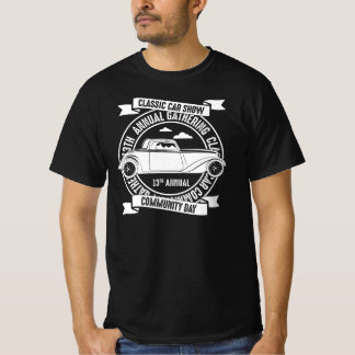 Camiseta Día de la comunidad de espectáculos de autos clási