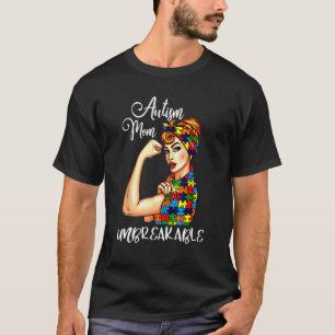 Camiseta Día de la Conciencia del Autismo de Mamá de Autism