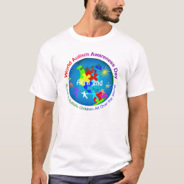 Camiseta Día de la conciencia del autismo del mundo