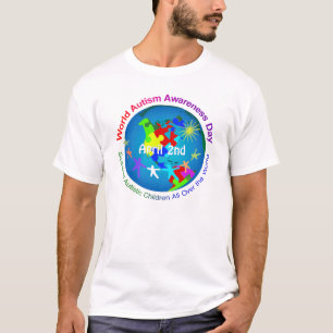 Camiseta Día de la conciencia del autismo del mundo