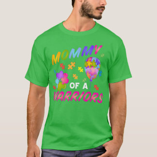 Camiseta Día de la Conciencia del Autismo Mommy Warriors