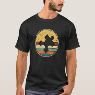Camiseta Día de la Conciencia sobre el Autismo Ropa Retro V