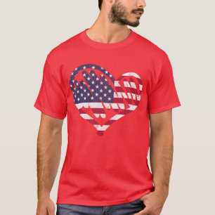 Camiseta Día de la Conmemoración 4 de julio: hombres de cor
