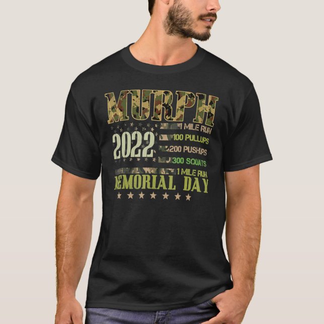 Camiseta Día de la Conmemoración de Murph 2022 (Anverso)