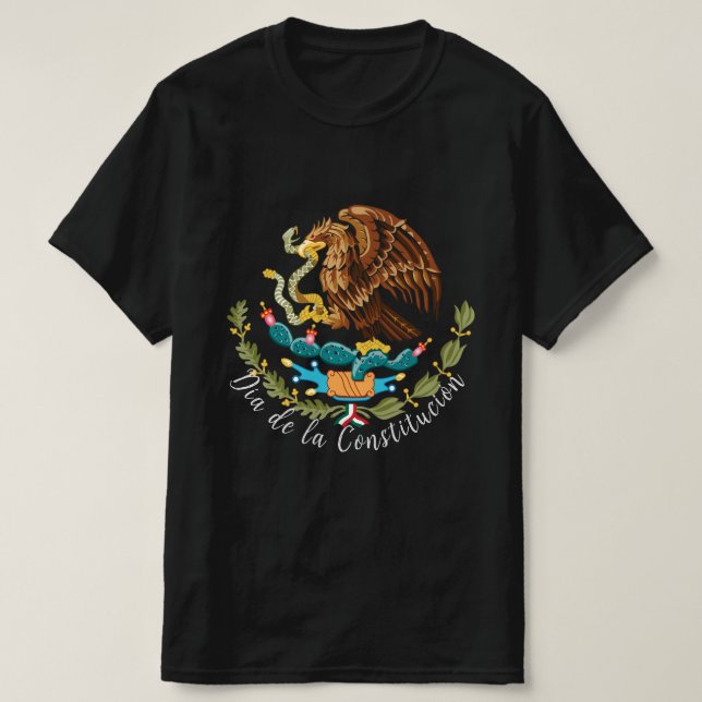 Camiseta Día de la Constitución (México) (Diseño del anverso)