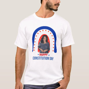 Camiseta Día de la Constitución Michelle Obama Día del Pres