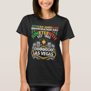 Camiseta Día de la Emancipación Afroamericana Juneteenth 18