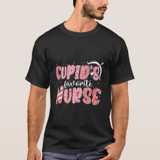 Camiseta Día de la Enfermería Favorita de Cupido