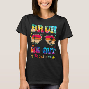 Camiseta Día De La Escuela Bruh Sacamos Maestros Paraprofes