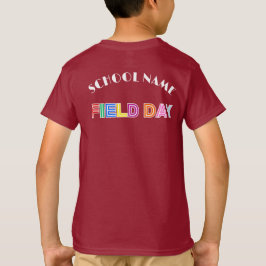 Camiseta Día de la escuela Día deportivo 2025 Escuadrón de