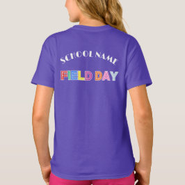 Camiseta Día de la escuela Día deportivo 2025 Escuadrón de