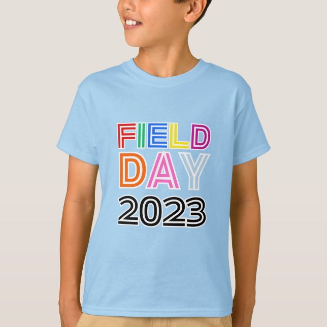 Camiseta Día de la escuela Día deportivo 2025 Escuadrón de  (Anverso)